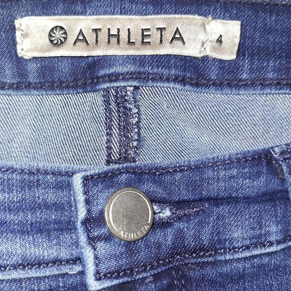 A pair of Athleta jeans in a size 4 with an inseam of 29". - Picture 5 of 8